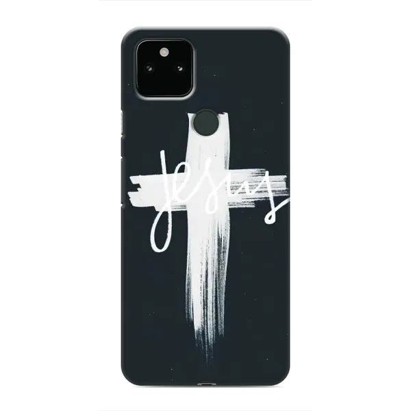 Чехол с принтом «Иисус» для Google Pixel 5a 5G