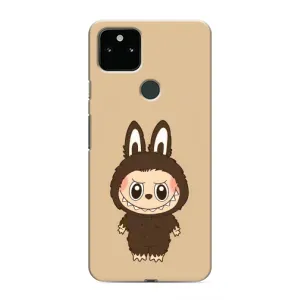 Чехол с Лабубу на Google Pixel 5a 5G (Bored Ape в красном)