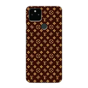 Чехлы Луи Витон для Google Pixel 5a 5G (AlphaPrint - LOUIS VUITTON) (лого LOUIS VUITTON)