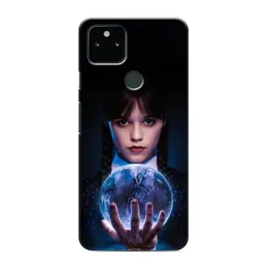 Чехол с дизайном Венздей 2 на Google Pixel 5a 5G (Магическая сфера Уэнздей)