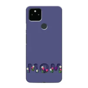 Чехлы для мамы на Google Pixel 5a 5G (Мама в цветах)