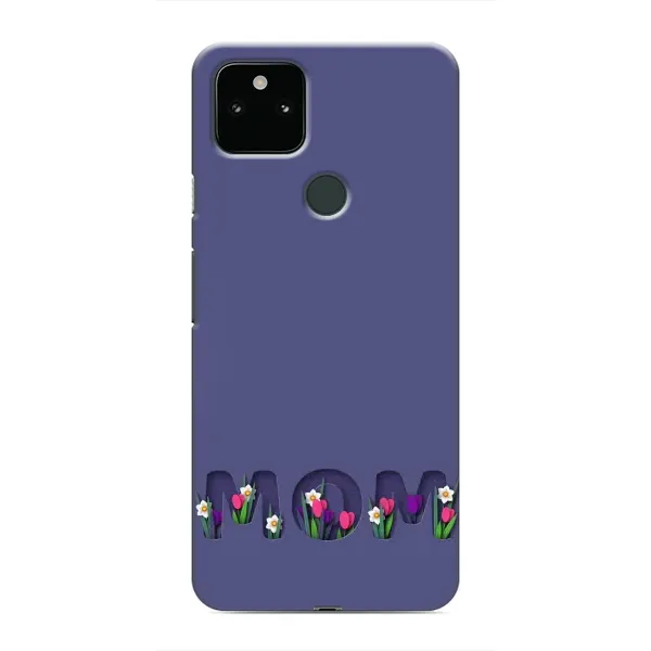 Чохол з принтом «Мама в квітах» для Google Pixel 5a 5G