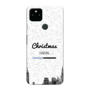 Різдвяні, Святкові Чохли для Google Pixel 5a 5G (Різдво завантажується)