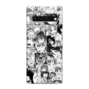 Чехол с принтом «Ahegao manga» для Google Pixel 6 Pro