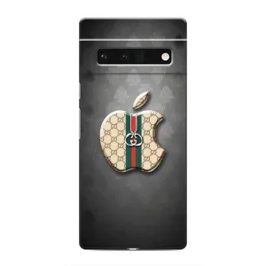 Чехлы ГУЧЧИ для Гугл Пиксель 6 Про (AlphaPrint) (Apple gucci)