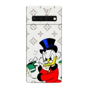Чехлы для Google Pixel 6 Pro - Скрудж МакДак Louis Vuitton (PREMIUMPrint) (Баксы Скрудж)