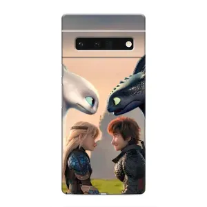 Чохол як приборкати дракона на Google Pixel 6 Pro (Гикавка і Астрід)