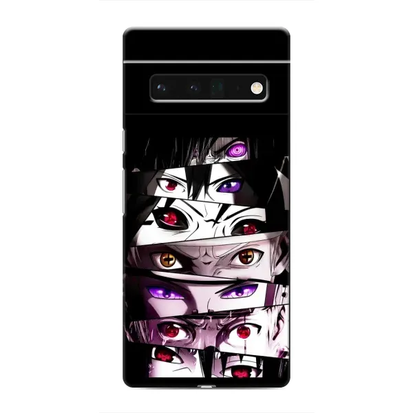 Чехол с принтом «Глаза Аниме» для Google Pixel 6 Pro