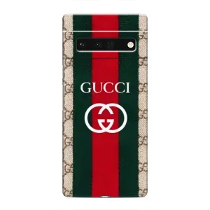 Чехлы ГУЧЧИ для Гугл Пиксель 6 Про (AlphaPrint) (Gucci дизайн)