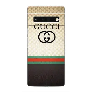 Чехлы ГУЧЧИ для Гугл Пиксель 6 Про (AlphaPrint) (GUCCI стиль)