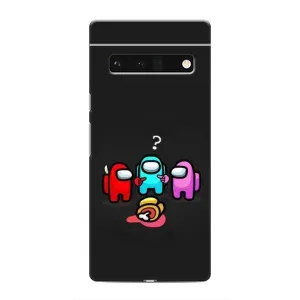Чехол Амонг Ас для Google Pixel 6 Pro (AlphaPrint) (Импостер)