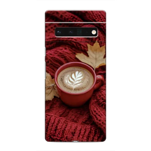 Чехол с принтом «Кофе на пледе» для Google Pixel 6 Pro Чехол с принтом «Кофе на пледе» для Google Pixel 6 Pro