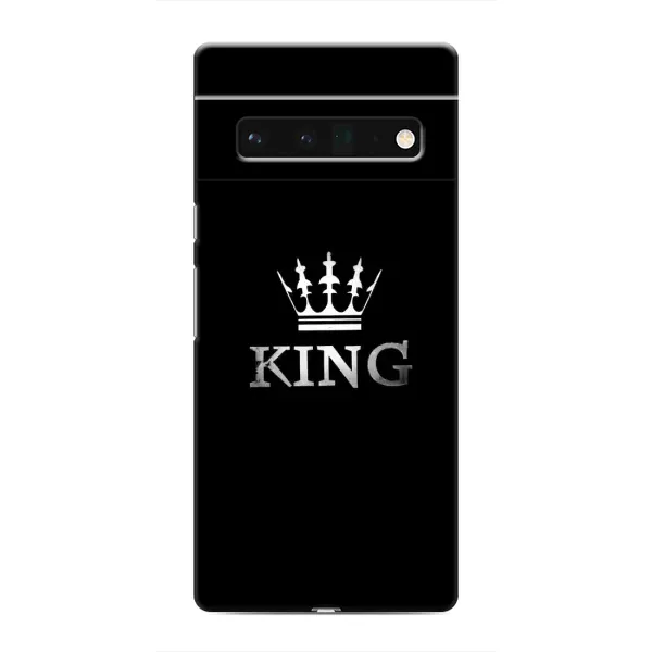 Чехол с принтом «KING» для Google Pixel 6 Pro