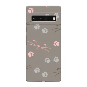 Чохол з принтом «Лапи і вуса» для Google Pixel 6 Pro