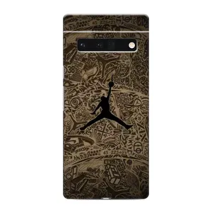 Чохли для Google Pixel 6 Pro - з картинкою JORDAN (AlphaPrint) (Logo Jordan)