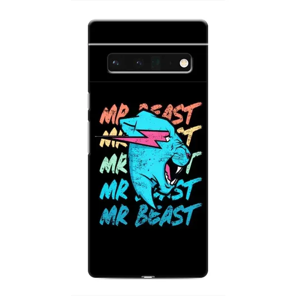 Чехол с принтом «logo Mr beast» для Google Pixel 6 Pro