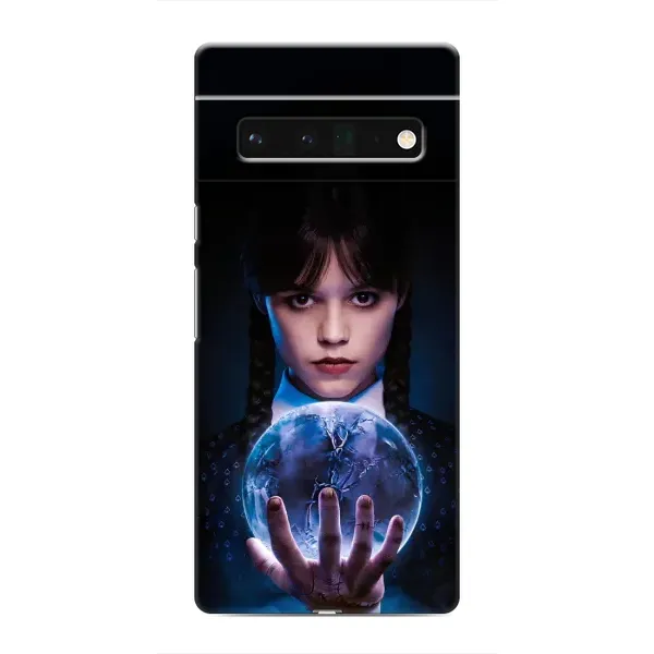 Чехол с принтом «Магическая сфера Уэнздей» для Google Pixel 6 Pro