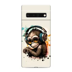 Чехол с Обезьянами Google Pixel 6 Pro - (AlphaPrint)