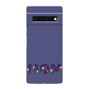 Чехол с принтом «Мама в цветах» для Google Pixel 6 Pro