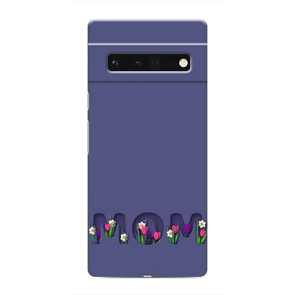 Чехол с принтом «Мама в цветах» для Google Pixel 6 Pro