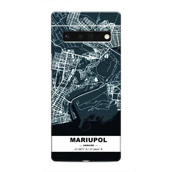 Чехол с принтом «Мариуполь» для Google Pixel 6 Pro Чехол с принтом «Мариуполь» для Google Pixel 6 Pro