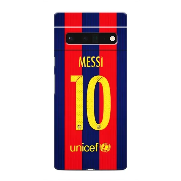 Чехол с принтом «Messi Barca 10» для Google Pixel 6 Pro Чехол с принтом «Messi Barca 10» для Google Pixel 6 Pro