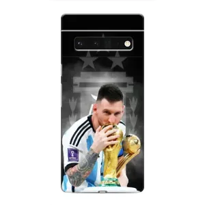 Чохли для Google Pixel 6 Pro (Leo чемпіон) (AlphaPrint) (Мессі Чемпіон)