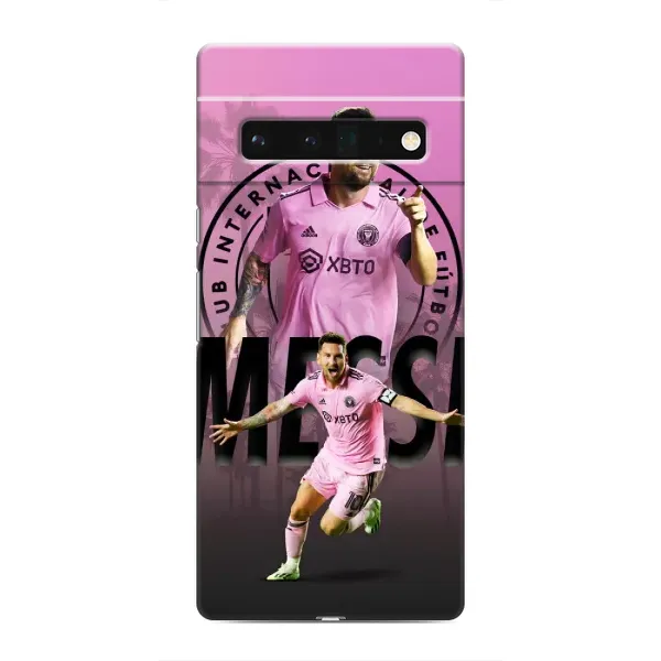 Чехол с принтом «Messi Miami» для Google Pixel 6 Pro