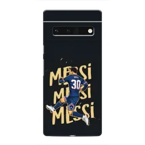 Чохли для Google Pixel 6 Pro (Leo чемпіон) (AlphaPrint) (Messi ПСЖ)