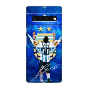 Чохли для Google Pixel 6 Pro (Leo чемпіон) (AlphaPrint) (Мессі збірна)