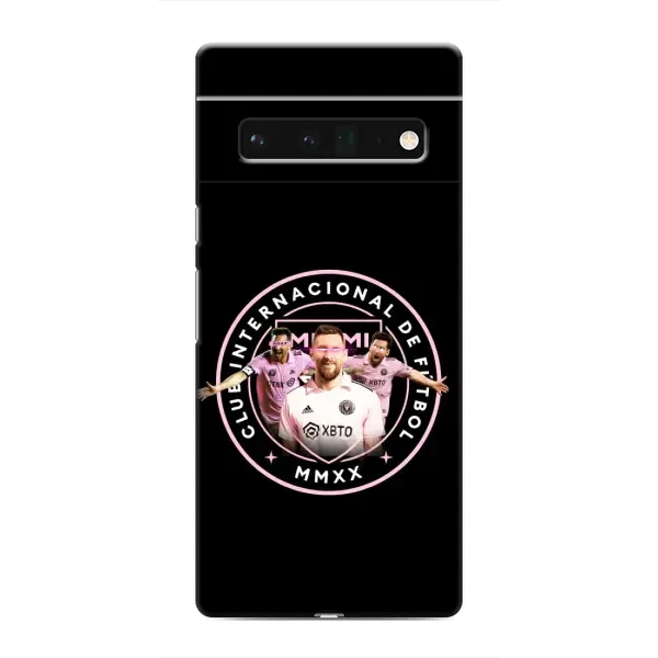 Чехол с принтом «Месси в лого» для Google Pixel 6 Pro