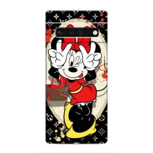 Чохол Disney Mouse Google Pixel 6 Pro (PREMIUMPrint) (Мінні peace)