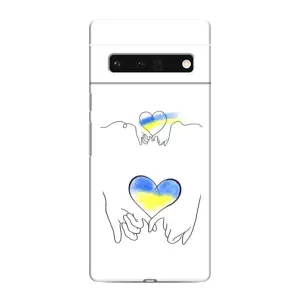 Чохол для Патріота України Google Pixel 6 Pro - (AlphaPrint) (Мир Україні)