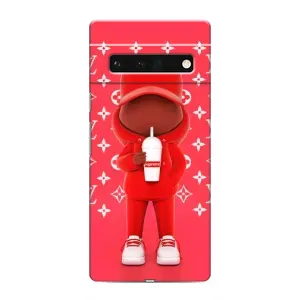 Крутые Чехлы Луи Виттон для Google Pixel 6 Pro (AlphaPrint) (Модный стиль)