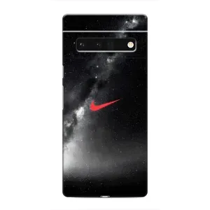 Чохол для Google Pixel 6 Pro - з принтом Найк (AlphaPrint) (Найк червоний)