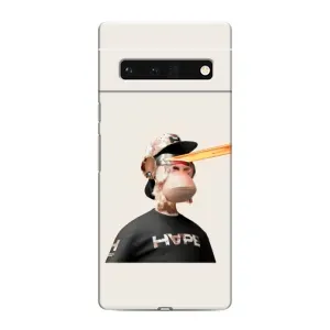 Чехлы с Обезьянами NFT для Google Pixel 6 Pro (AlphaPrint) (обезьяна NFT в очках)