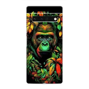 Чехол с принтом «Обезьяна в тропиках» для Google Pixel 6 Pro