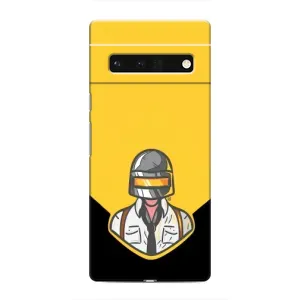 Чеjхол PUBG для Гугл Піксель 6 Про (AlphaPrint) (Пабг в шоломі)