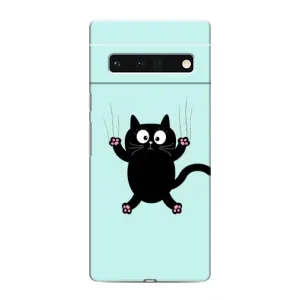 Чехол с принтом «Падающий кот» для Google Pixel 6 Pro