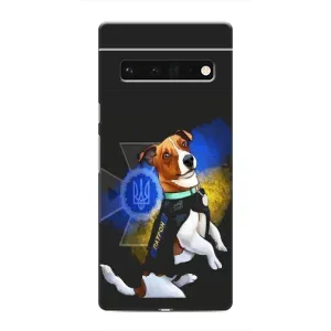 Чохли з картинкою собаки Патрон для Google Pixel 6 Pro (AlphaPrint) (Патрон собачка)