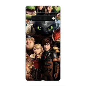 Чохол як приборкати дракона на Google Pixel 6 Pro (Персонажі дракона)