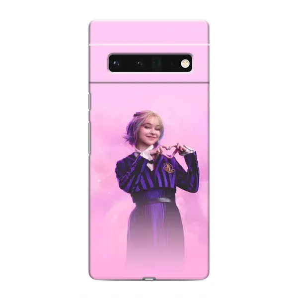 Чехол с принтом «Яркая Энид Уэнздей» для Google Pixel 6 Pro