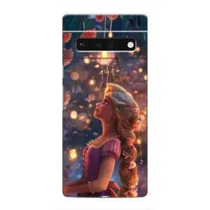 Чохол Рапунцель для Google Pixel 6 Pro (Рапунцель ліхтарики)