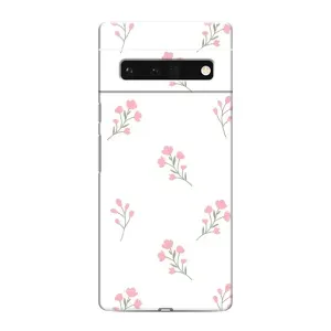 Чехол с принтом «Розовые цветы» для Google Pixel 6 Pro