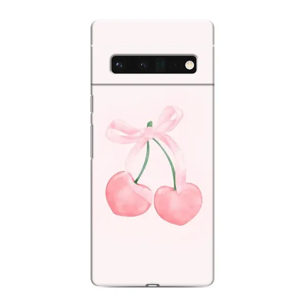 Чехол с принтом «Розовые вишни» для Google Pixel 6 Pro