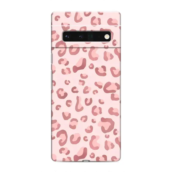 Чехол с принтом «Розовый леопард» для Google Pixel 6 Pro