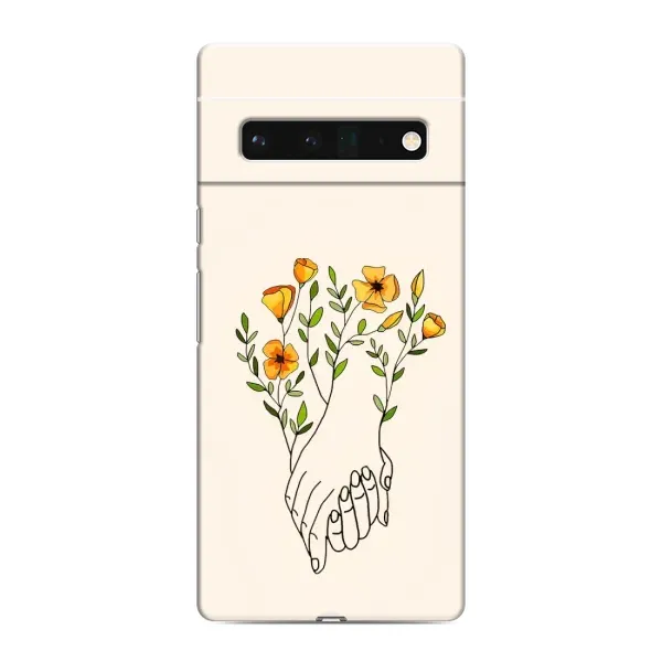Чохол з принтом «Руки любві» для Google Pixel 6 Pro