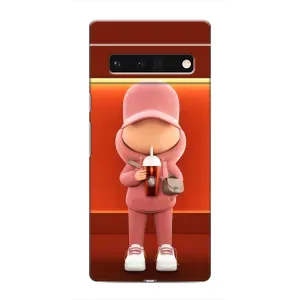 Крутые Чехлы Луи Виттон для Google Pixel 6 Pro (AlphaPrint) (С Кофе)