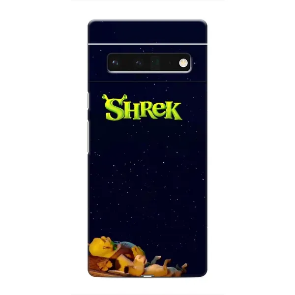 Чехол с принтом «Отдыхающий Шрек» для Google Pixel 6 Pro