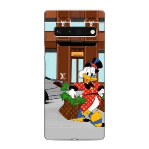 Чехлы для Google Pixel 6 Pro - Скрудж МакДак Louis Vuitton (PREMIUMPrint) (Скрудж ЛВ)